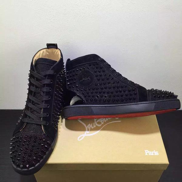 Christian Louboutin ルブタン コピー 秋冬新作|Louis|スタッズスニーカー 3160092I096